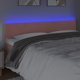 vidaXL vidaXL Κεφαλάρι κρεβατιού με LED, ροζ, 160x5x78/88 cm, βελούδο