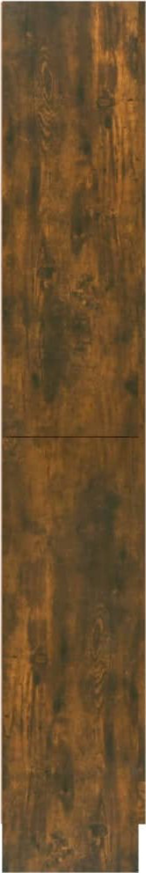 vidaXL Βιτρίνα, καπνιστή δρυς, 82,5x30,5x185,5 εκ