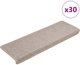 vidaXL Αυτοκόλλητα Πατάκια Σκάλας 30 τμχ, 65x21x4 εκ., Taupe