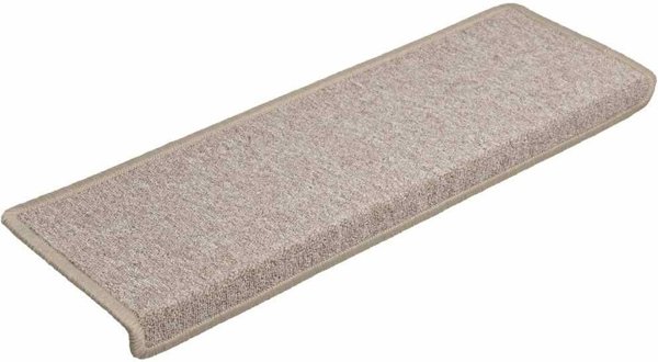 vidaXL Αυτοκόλλητα Πατάκια Σκάλας 30 τμχ, 65x21x4 εκ., Taupe