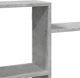 vidaXL Ράφι τοίχου χρώμα σκυροδέματος 159x18x65 εκ.