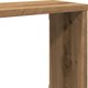 vidaXL Σετ 4 τοίχοι ράφια κύβοι, χρώμα δρυς artisan, 100x15x30 εκ.