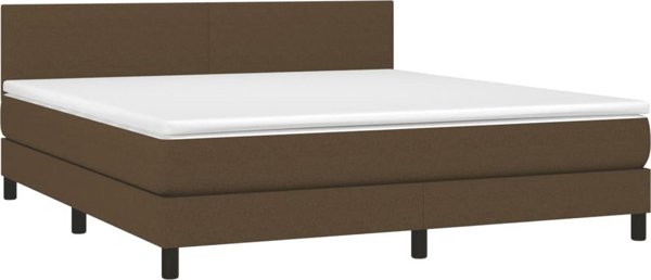 vidaXL Lozko kontynentalne me matras, mpronzi, 180x200 cm, yfasma