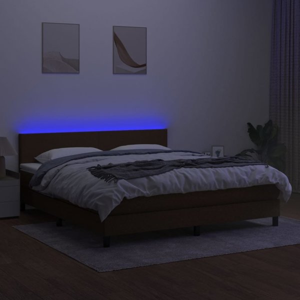 vidaXL Lozko kontynentalne me matras, mpronzi, 180x200 cm, yfasma