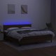 vidaXL Lozko kontynentalne me matras, mpronzi, 180x200 cm, yfasma