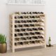 vidaXL vidaXL Stojak na wino, 109,5x30x107,5 cm, lite drewno sosnowe