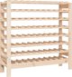 vidaXL vidaXL Stojak na wino, 109,5x30x107,5 cm, lite drewno sosnowe