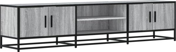 vidaXL Έπιπλο τηλεόρασης Sonoma γκρι δρυς 180x35x41 cm