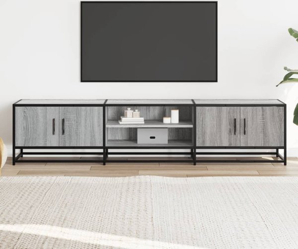 vidaXL Έπιπλο τηλεόρασης Sonoma γκρι δρυς 180x35x41 cm