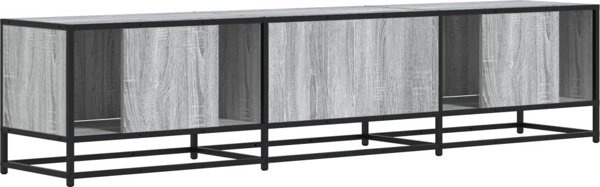 vidaXL Έπιπλο τηλεόρασης Sonoma γκρι δρυς 180x35x41 cm