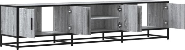 vidaXL Έπιπλο τηλεόρασης Sonoma γκρι δρυς 180x35x41 cm