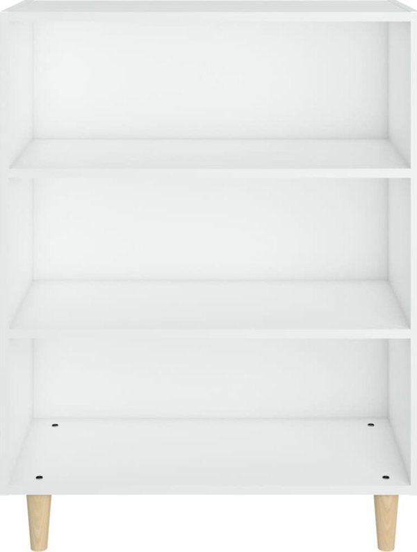 vidaXL Ντουλάπι λευκό 69,5x32,5x90 εκ. από ξυλοπαγές υλικό