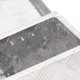 vidaXL Skrzynka do przechowywania, srebrna, 50x20,5x15 cm, aluminium