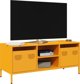 vidaXL Έπιπλο RTV, κίτρινο, 101,5x39x43,5 εκ, κρύα κυλημένη ατσάλινη κατασκευή