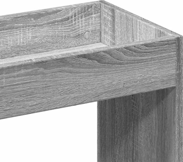 vidaXL Ψηλή ντουλάπα Sonoma γκρι δρυς, 63x33x100 εκ.