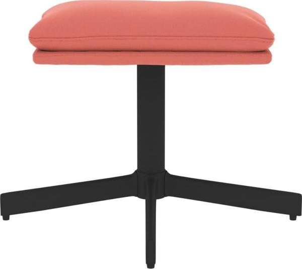 vidaXL Σκαμπό ποδιών, ροζ, 60x60x39 εκ., βελούδινο