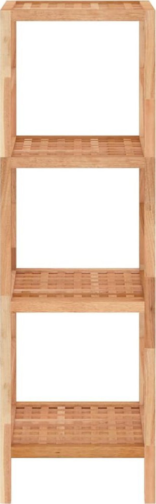 vidaXL Ράφι μπάνιου, 35,5x35,5x112,5 cm, ξύλο καρυδιάς