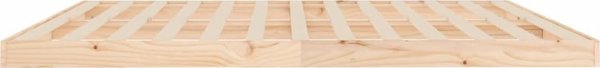 vidaXL Ράμα κρεβατιού 200 x 200 cm, μασίφ ξύλο πεύκου