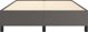 vidaXL Σκελετός κρεβατιού, γκρι, 140x190 cm, επενδυμένος με συνθετικό δέρμα