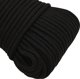 vidaXL vidaXL Linka robocza, czarna, 4 mm, 25 m, poliester