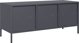vidaXL Szafka RTV, antracyt, 101,5x39x43,5 cm, stal walcowana na zimno