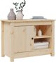 vidaXL Szafka pod telewizor, 70x36,5x52 cm, lite drewno sosnowe