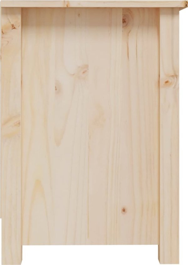 vidaXL Szafka pod telewizor, 70x36,5x52 cm, lite drewno sosnowe