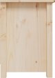 vidaXL Szafka pod telewizor, 70x36,5x52 cm, lite drewno sosnowe