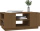 vidaXL Τραπεζάκι καφέ, μέλι καφέ, 90x49x40,5 cm, μασίφ πεύκο