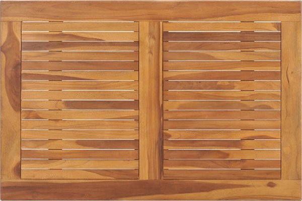 vidaXL Πτυσσόμενος κήπος τραπέζι, 90x60x75 εκ, από μασίφ ξύλο τεκ