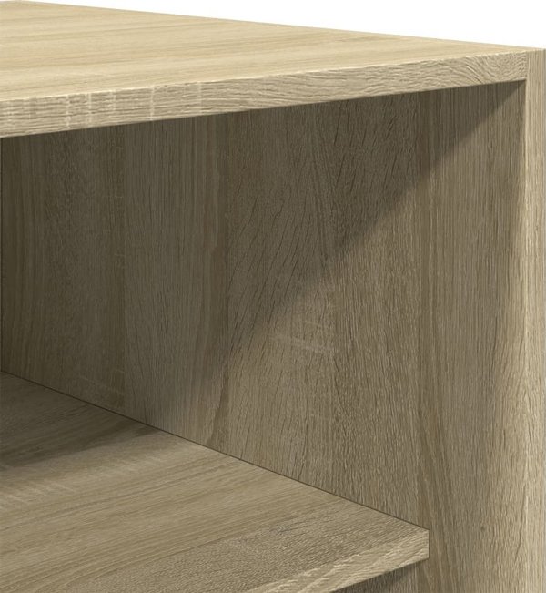 vidaXL Ντουλάπα χρώμα δρυς σονόμα 100x50x200 εκ., από ξύλινο υλικό