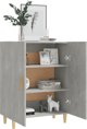 vidaXL Ντουλάπι σε χρώμα μπετό γκρι, 70x34x90 cm, κατασκευασμένο από ξυλοπολυμερές υλικό