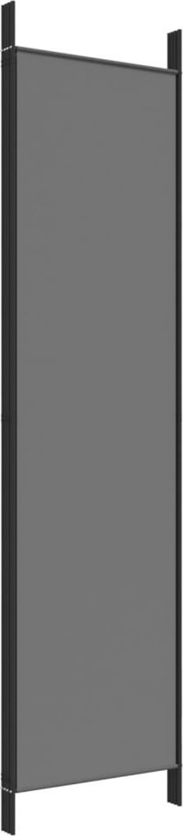 vidaXL vidaXL Parawan 4-panelowy, antracytowy, 200x200 cm, tkanina
