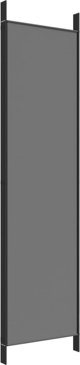 vidaXL vidaXL Parawan 4-panelowy, antracytowy, 200x200 cm, tkanina