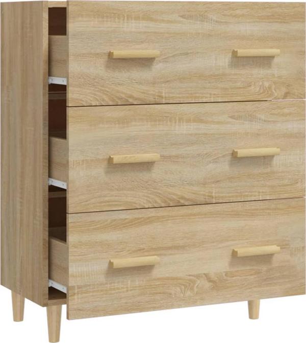 vidaXL Μπουφές Sonoma δρυός 70x34x90 εκ. υλικό ξύλου