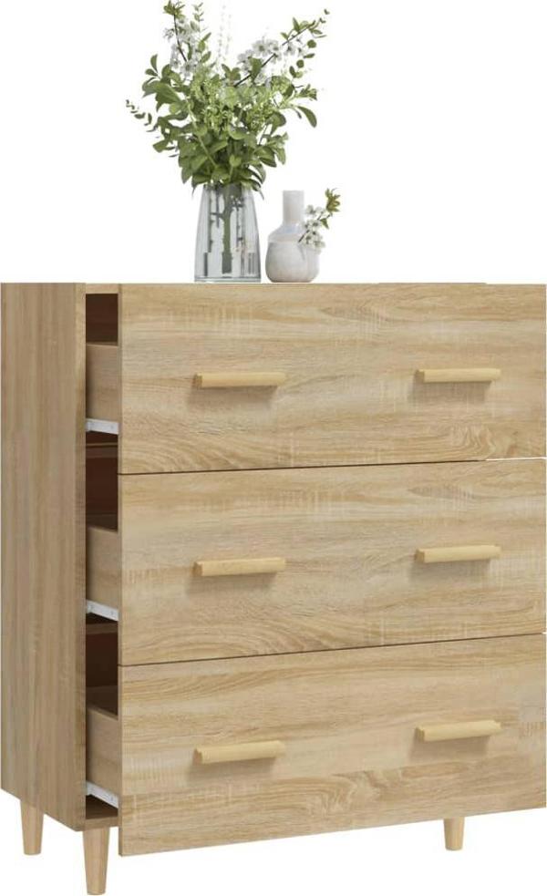 vidaXL Μπουφές Sonoma δρυός 70x34x90 εκ. υλικό ξύλου