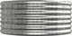 vidaXL vidaXL Donica ogrodowa, malowana proszkowo stal, 296x80x36 cm, srebrna