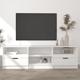 vidaXL Έπιπλο TV, λευκό, 150x33,5x45 εκ., ξυλοπαγές υλικό