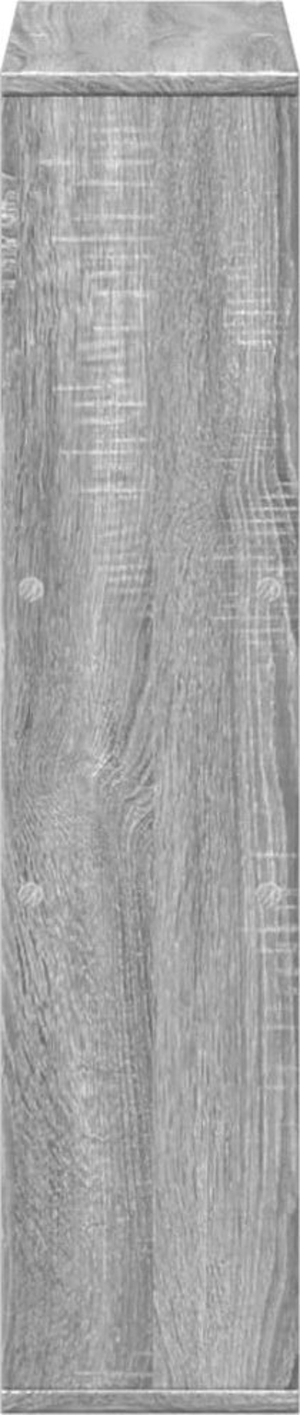 vidaXL Ράφι γκρι δρυς Sonoma 63x20x90 εκ. από ξυλόγλυπτο υλικό