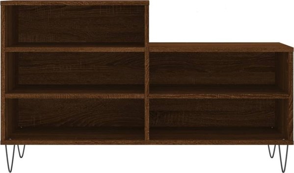 vidaXL Szafka na buty, brazowy dab, 102x36x60 cm