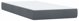 vidaXL Krebati Continental me Stroma, Skouro Gkri Veloudo, 80x210 cm