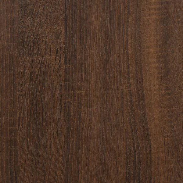 vidaXL Σετ 2 τραπεζάκια βοηθητικά, καφέ δρυς, 50x46x50 cm