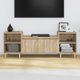 vidaXL Szafka pod telewizor, dab sonoma, 160x35x55 cm