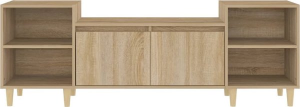 vidaXL Szafka pod telewizor, dab sonoma, 160x35x55 cm