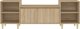 vidaXL Szafka pod telewizor, dab sonoma, 160x35x55 cm