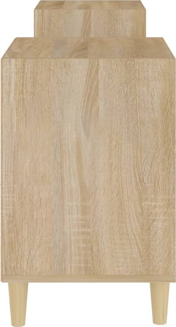 vidaXL Szafka pod telewizor, dab sonoma, 160x35x55 cm