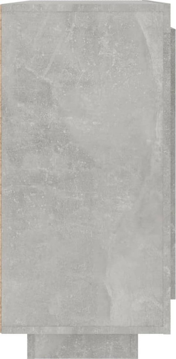 ντουλάπι vidaXL γκρι τσιμέντο, 92x35x75 cm, σύνθετο ξύλο
