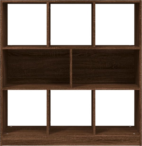 vidaXL Ράφι βιβλίων, καφέ δρυς, 97,5x29,5x100 εκ.