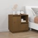 vidaXL Σετ 2 Κομοδίνα Μέλισσα Καφέ 50x34x50 cm από Πεύκο