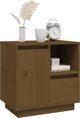 vidaXL Σετ 2 Κομοδίνα Μέλισσα Καφέ 50x34x50 cm από Πεύκο